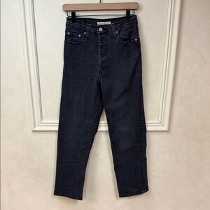 LEVI’S RIBCAGE STRAIGHT ANKLE JEANS